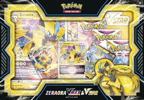 Amazon Pokemon TCG Zeraora VMAX VSTAR Battle Box Toys Games