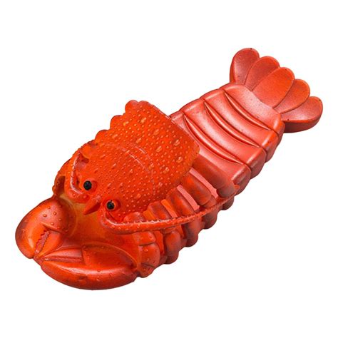 Lobster Slippers Summer Funny Animal Flip Flops Kids Cute Beach Shoes