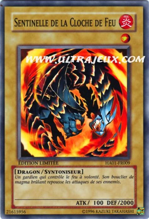 Sentinelle De La Cloche De Feu Ha Fr Carte Yu Gi Oh Cartes L