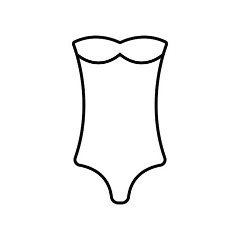 Premium Vector Swimsuit Icon Vector