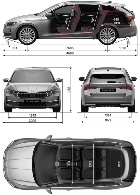 De Octavia Combi De Afmetingen Van Onze Ideale Gezinsauto