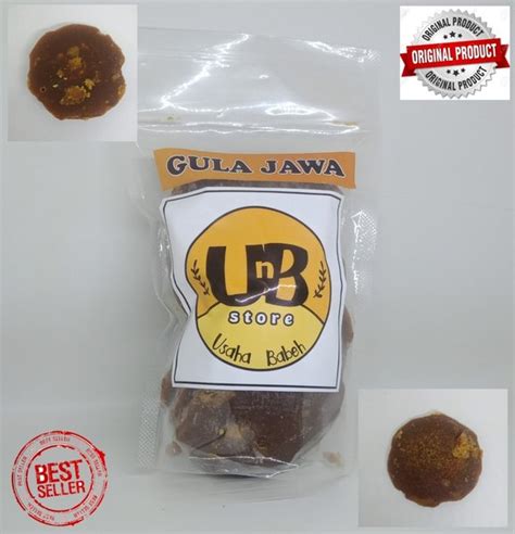 Jual Gula Jawa Atau Gula Merah UNB Batok Lebar Kemasan 1000 Gram Di