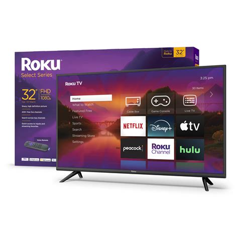 Roku 32-Inch Select Series 1080p Full HD Smart Roku TV with Roku Voice ...