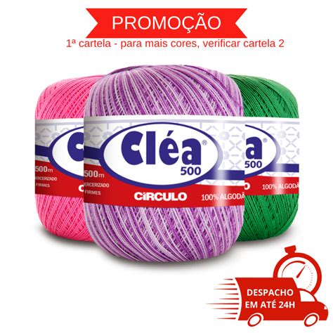 Linha Cl A Metros Circulo Cartela Cores Shopee Brasil