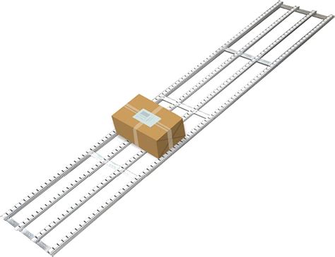 Lwscuih Förderschiene Rollenbahn Flussschienen Rollen Schwerkraftförderer Lager Lieferung