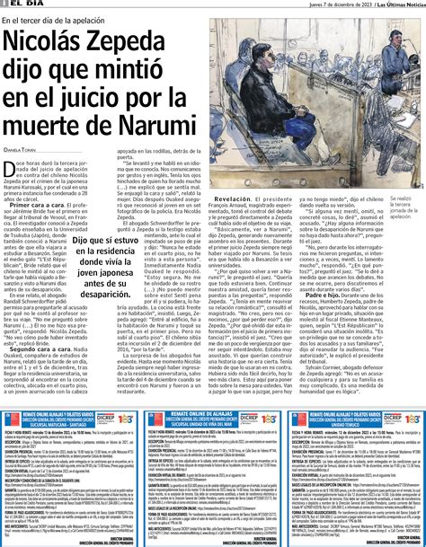 Nicol S Zepeda Dijo Que Minti En El Juicio Por La Muerte De Narumi