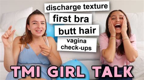 Answering TMI GIRL TALK Questions Teenagers Avoid YouTube