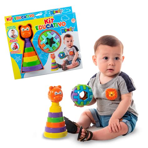 Presente Menino 1 Ano - Presente para Bebê 1 Ano Menino e Menina Brinquedos Educativos Infantil ...