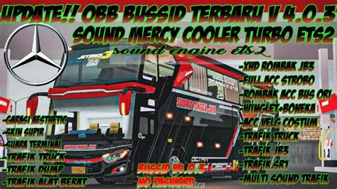 OBB BUSSID UPDATE OBB BUSSID TERBARU V4 0 3 SOUND MERCY COOLER TURBO