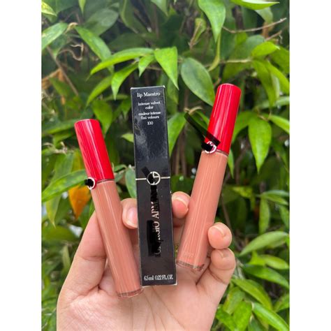 Ph P Son Kem Giorgio Armani Lip Maestro Sand Cam Nude Full Box Shopee Vi T Nam