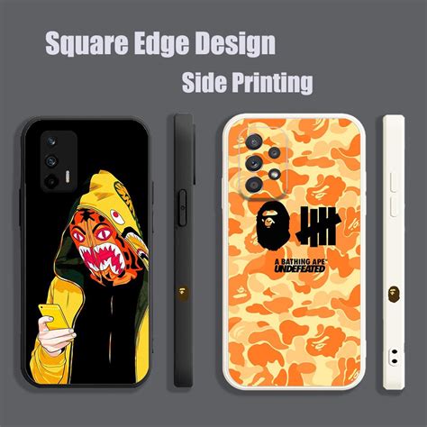 Caixa Para infinix Smart Hot Play Note G Lite Pro BAPE Impressão De Arte Em