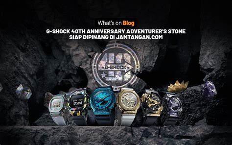 G Shock 40th Anniversary Adventurers Stone Siap Dipinang Di Jamtangan