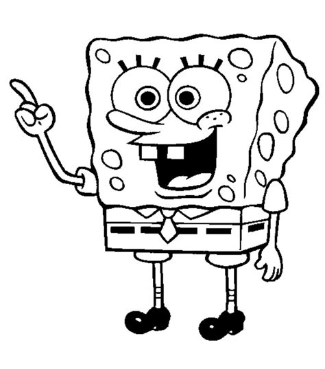 Spongebob Squarepants Free Printable Coloring Pages Printable Baby ...