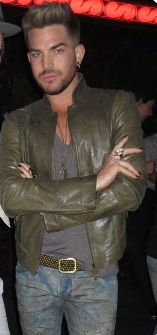 Pin By Nikki On Adam Lambert Leather Jacket Adam Lambert Baby Boy