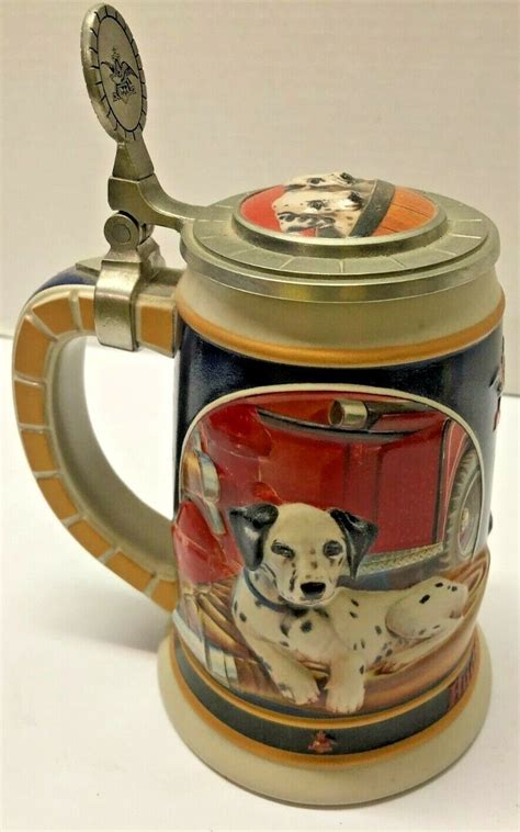 Budweiser Anheuser Busch Dalmatians Dogs Separated At Birth Porcelain