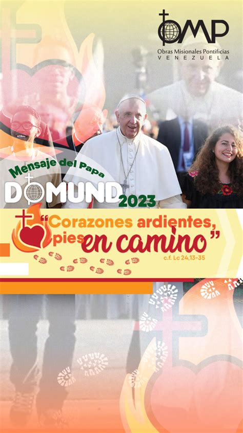 Mensaje Del Papa DOMUND 2023 OMP Venezuela Obras Misionales Pontificias