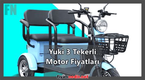 Yuki 3 Tekerli Elektrikli Bisiklet Fiyatları 2023 Yeni Fiyatlar