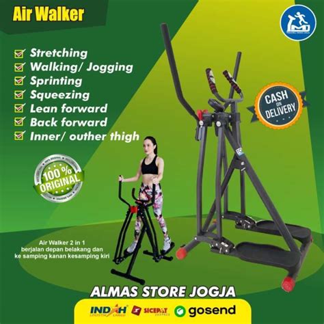 Jual Air Walker Fitness Alat Fitnes Gym Indoor Free Freestyle Glider