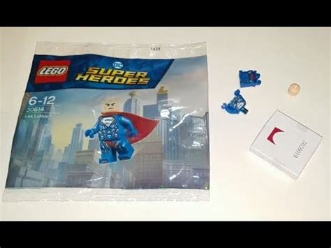 Lego Polybag Opening Lex Luthor As Superman Minifigure Youtube