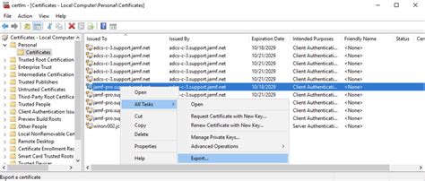 Configuring The Jamf Ad Cs Connector Iis To Use An Alternate Client