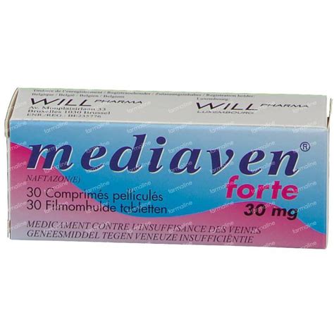 Mediaven Forte 30 Tabletten Hier Online Bestellen FARMALINE Be