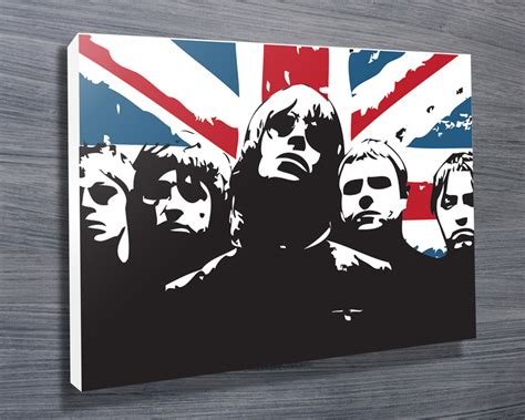 Oasis Pop Art Canvas Prints Australia