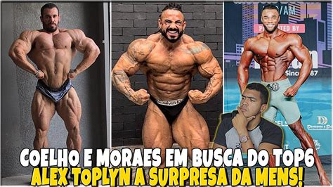 MORAES OU COELHO QUEM VAI MAIS LONGE NO MR OLYMPIA 2022 ALEX TOPLYN A