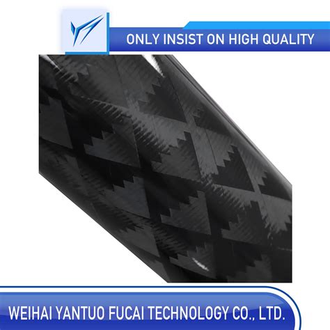 Rolling Process Carbon Fiber Tube Diamiond Pattern Carbon Fiber Tube