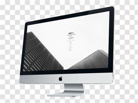 Imac Macbook Pro Air Apple Mockup Transparent Png