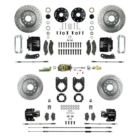 Four Wheel Manual Disc Brake Conversion Kit