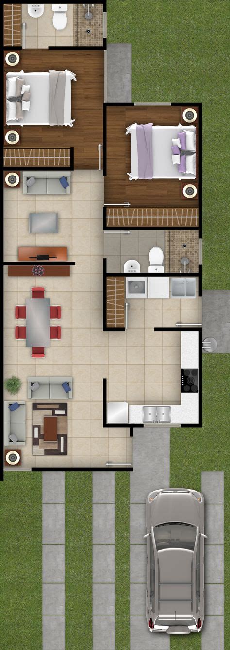 Ideas De Cuartos Para Rentar Planos De Casas Plano De Vivienda