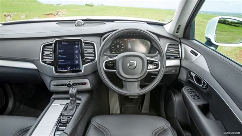 2016 Volvo XC90 (UK-Spec) Charcoal Nappa Leather with Metal Mesh Trim ...