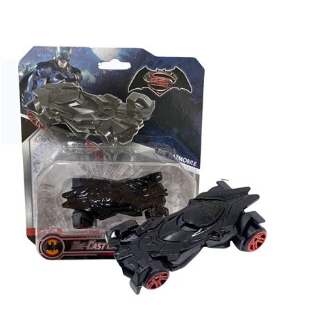 Carrinho De Ferro Batmovel Estilo Hot Wheels Miniaturas Colecion Veis Batman Carrinho