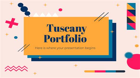 Tuscany Portfolio Introduction Google Slide And Powerpoint Template