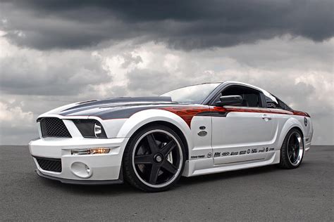 Ford Mustang America Flames Hd Wallpaper