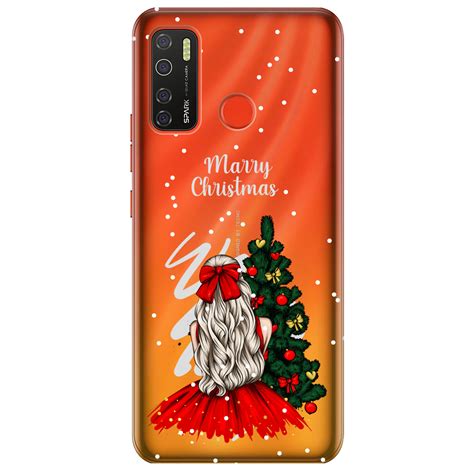 【Чехол для Tecno Spark 5 Pro Beautiful christmas】- Купить с Доставкой ...