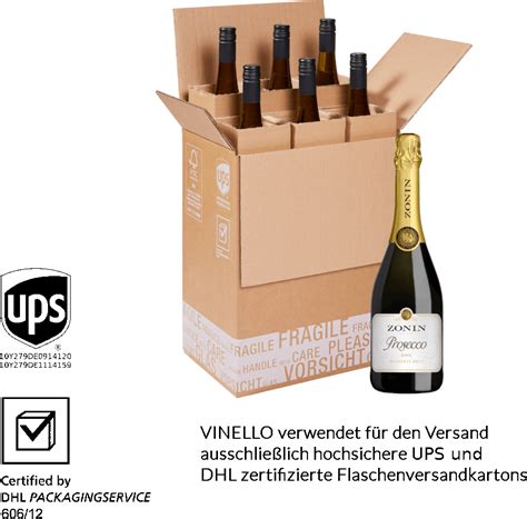 Er Vorteil Weinpaket Prosecco Spumante Brut Doc Zonin Acheter