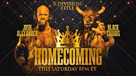 Finalised Card For Impact Wrestling Homecoming 2021