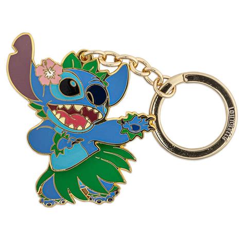 Lilo Stitch Hula Stitch Enamel Key Chain