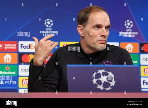 Muenchen Deutschland Th Nov Thomas Tuchel Fc Bayern