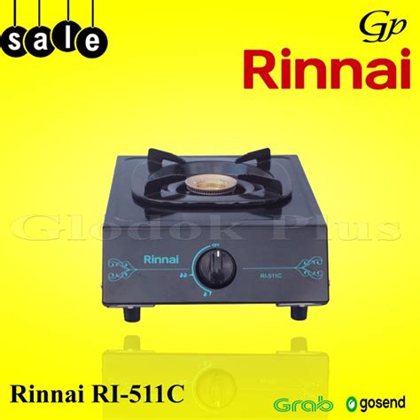 Jual Rinnai RI 511C Kompor Gas 1 Tungku 511 C Rinai Ri511c Ri511