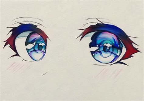 draw anime cartoon eyes