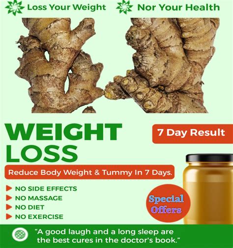 Ginger Benefits Weight Loss