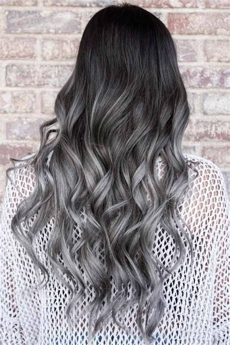 23 Silver Ombre Hair Ideas For You LoveHairStyles Grey Ombre