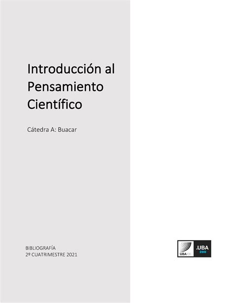 IPC 2021 Bibliografia uba XXI segundo cuatrimestre Introducción al