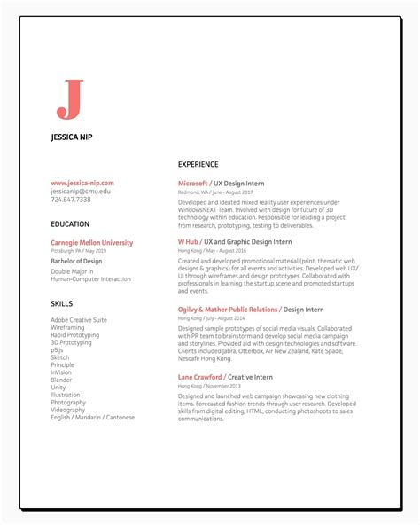 10 Ux Designer Resumes Examples And Why They Work Uxcel