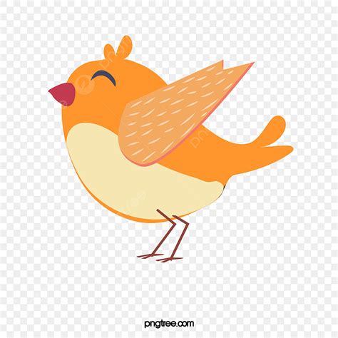 Illustration De Dessin Anim Mignon Oiseau Jaune Png Concision