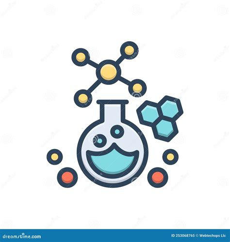 Sciences Color Line Icons Set Signs For Web Page Mobile App Button