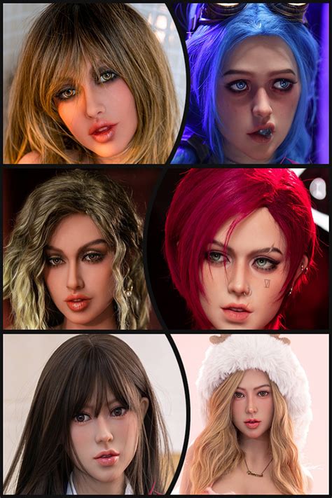Tpe Sex Doll Heads Funwestdoll