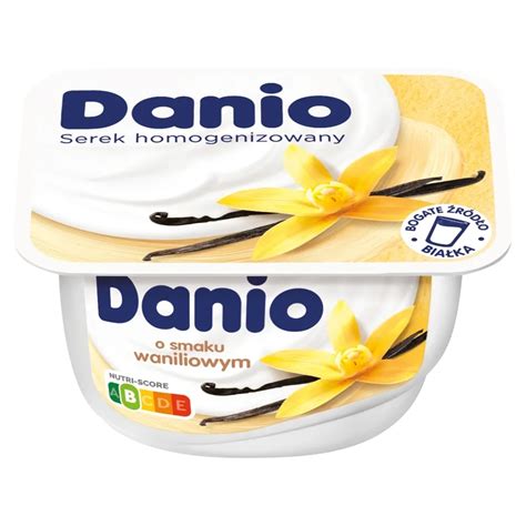 Danio Serek Homogenizowany O Smaku Waniliowym 130 G Zakupy Online Z